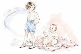 Bonpoint baby cotton clothing, from one-pieces to bodysuits, with finishing details