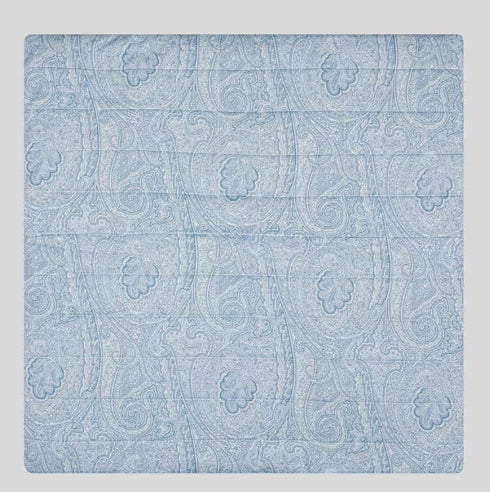 Etro coperta neonato celeste - vista frontale