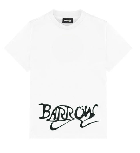 Barrow t-shirt bianco - vista frontale