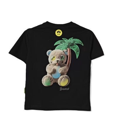 Barrow t-shirt nero - vista posteriore