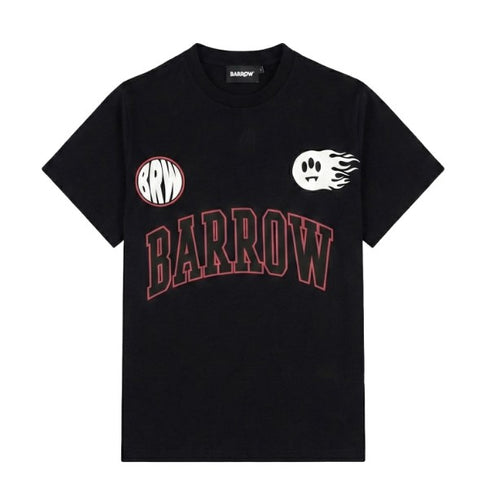 Barrow t-shirt nero - vista frontale
