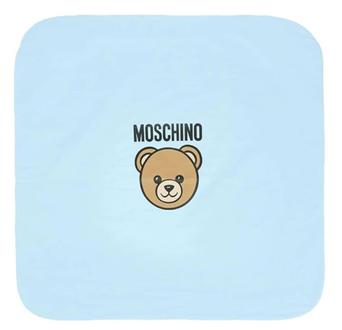 Moschino coperte celeste - vista posteriore