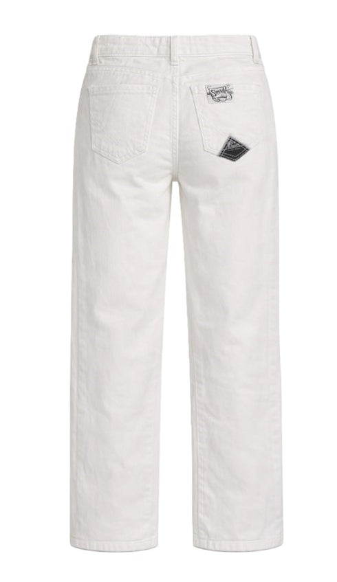 Roy roger's pantaloni bianco - vista posteriore