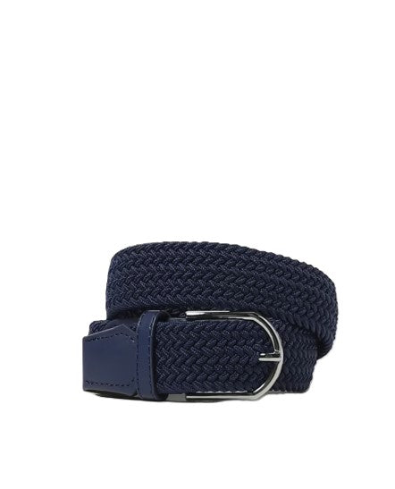 Jeckerson cinte e bretelle blu - vista frontale