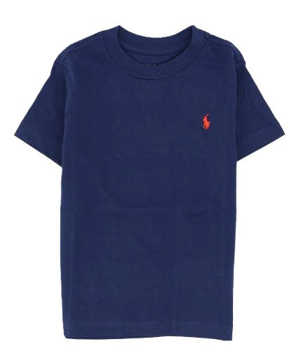 Polo ralph lauren t-shirt blu - vista frontale