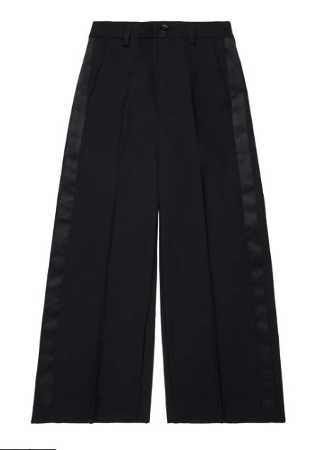 Maison margiela pantaloni nero - vista frontale