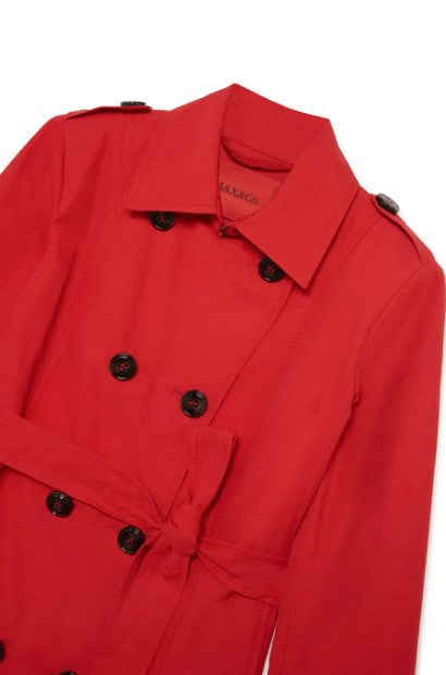 Max & co. trench rosso - dettaglio