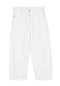 Maison margiela pantaloni bianco - vista frontale