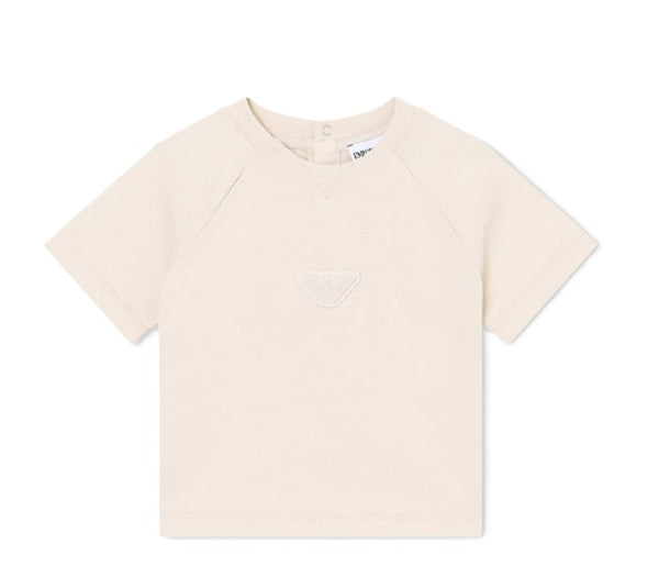 Armani t-shirt beige - vista frontale