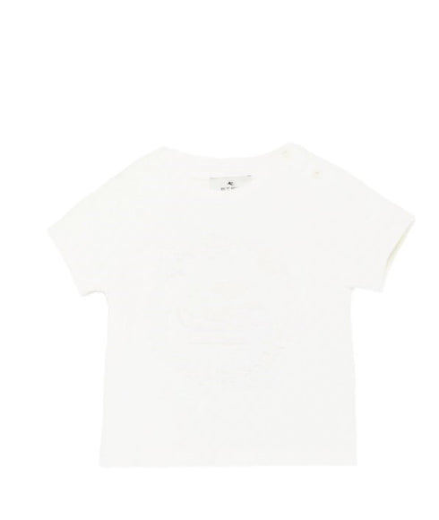 Etro t-shirt avorio - vista frontale