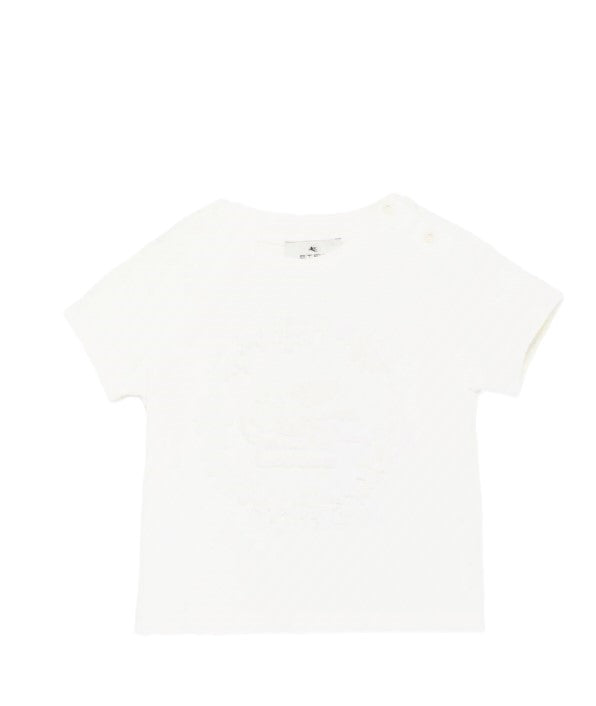 Etro t-shirt avorio - vista frontale