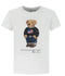 Polo ralph lauren t-shirt bianco - vista frontale