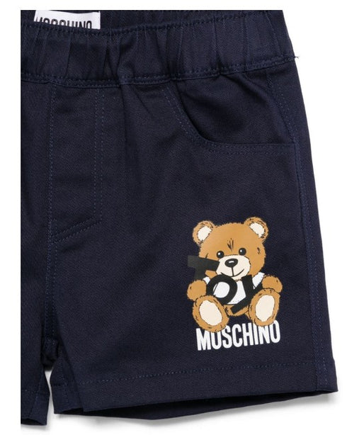 Moschino short blu - vista posteriore