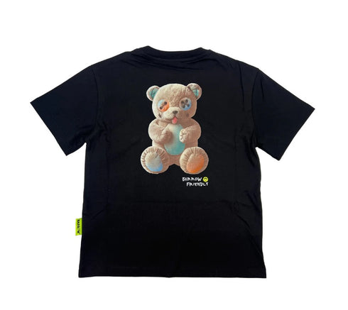 Barrow t-shirt nero - vista posteriore