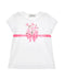 Monnalisa T-shirt bianco - vista frontale
