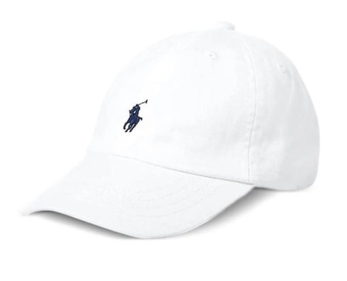 Polo ralph lauren cappelli bianco - vista frontale
