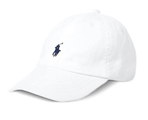 Polo ralph lauren cappelli bianco - vista frontale