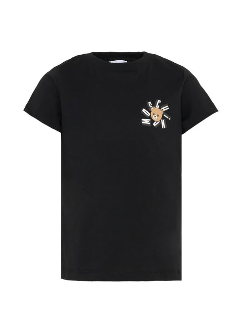 Moschino t-shirt nero - dettaglio 3