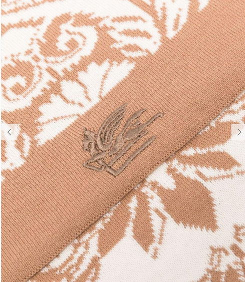 Etro coperte beige - dettaglio 2