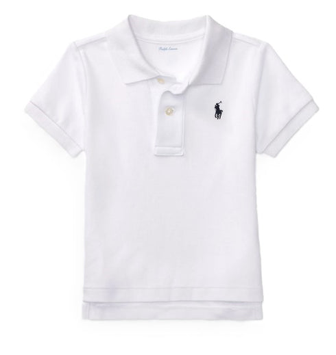 Polo ralph lauren polo bianco - vista frontale