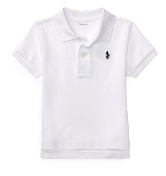 Polo ralph lauren polo bianco - vista frontale