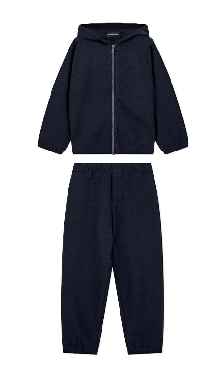 Armani tuta blu - vista frontale