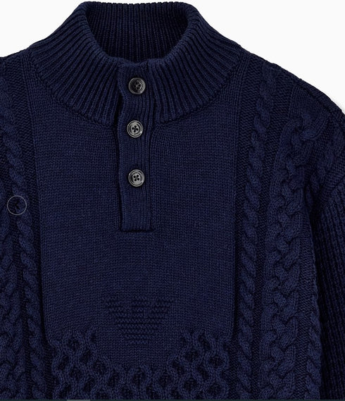 Armani giacca blu - vista posteriore