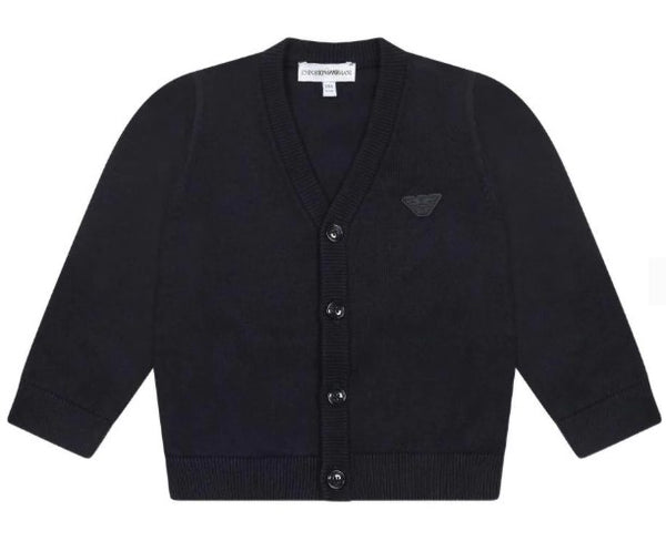 Armani maglia blu - vista frontale