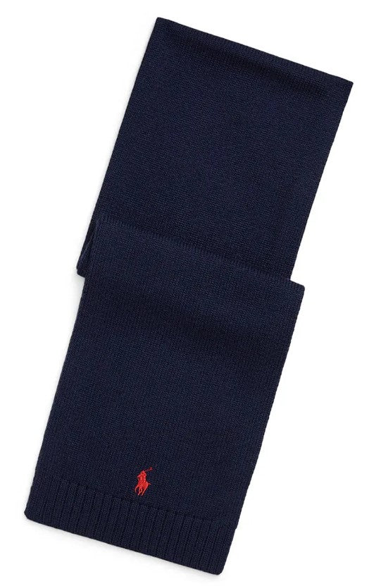 Sciarpa Polo Ralph Lauren blu - vista frontale