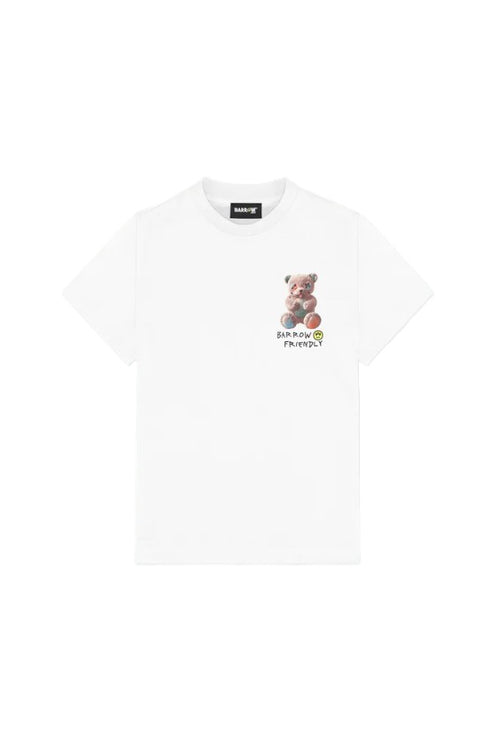 Barrow t-shirt bianco - dettaglio