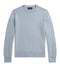 Polo ralph lauren maglie chiuse celeste - vista frontale