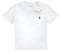 Polo ralph lauren t-shirt bianco - vista frontale