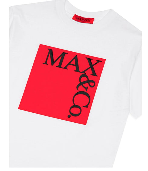 Max & co. t-shirt bianco - vista posteriore