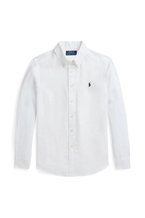 Polo ralph lauren camicie bianco - dettaglio
