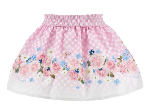 Monnalisa gonne rosa - vista frontale