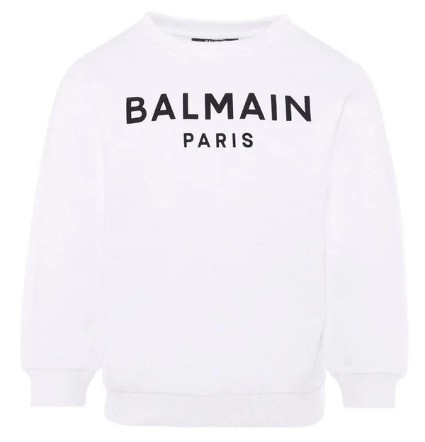 Felpa Balmain bianca - vista frontale