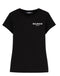 Balmain t-shirt nero - vista frontale