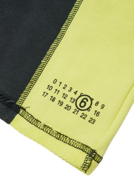 Maison margiela short nero - vista posteriore