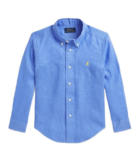 Polo ralph lauren camicie celeste - dettaglio