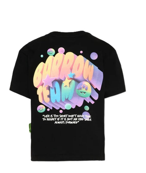 Barrow t-shirt nero - vista posteriore