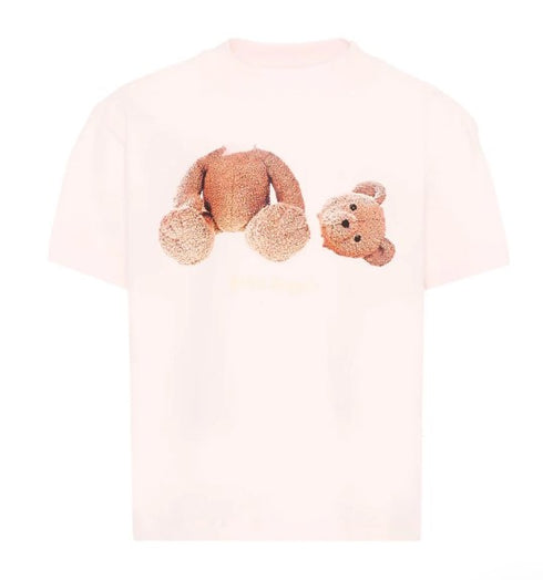 Palm angels t-shirt rosa - vista posteriore