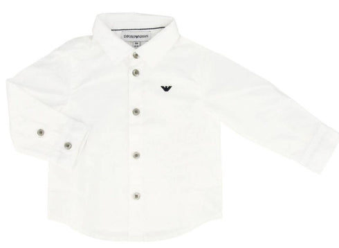 Armani camicia bianca per neonato