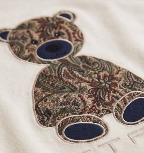 Etro coperta panna - vista dettaglio
