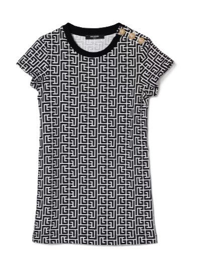 Balmain abiti bianco - vista frontale