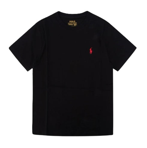 Polo ralph lauren t-shirt nero - vista posteriore