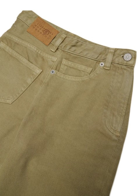 Jeans regular fit MM6 Maison Margiela in cotone per ragazzo