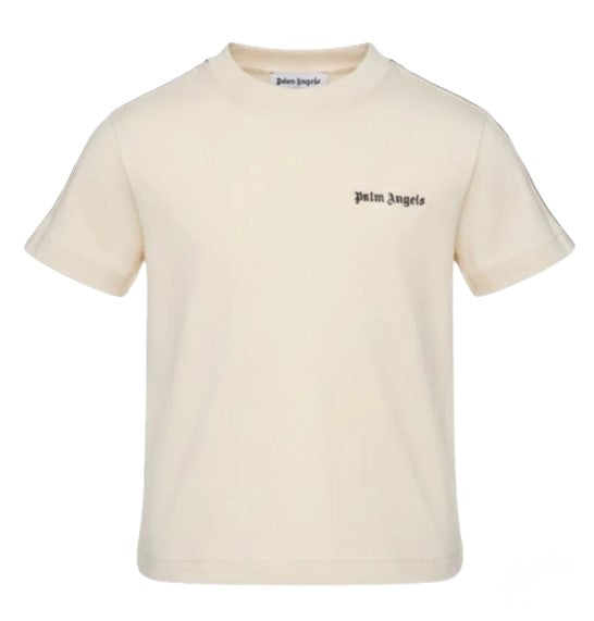 Palm angels t-shirt beige - dettaglio