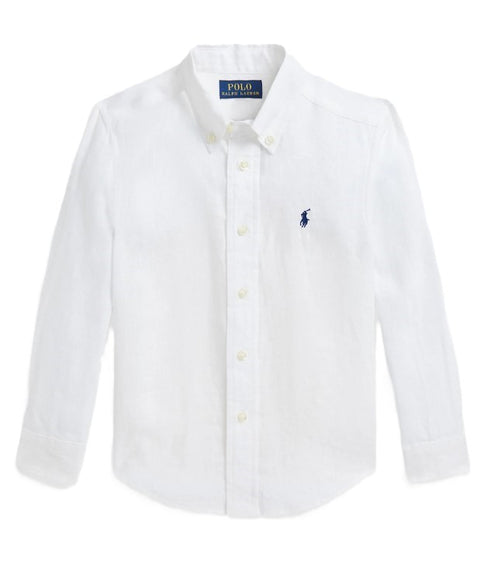 Polo ralph lauren camicie bianco - vista posteriore