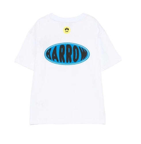Barrow t-shirt bianco - vista posteriore