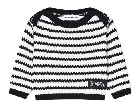 Armani maglie chiuse bianco - vista frontale